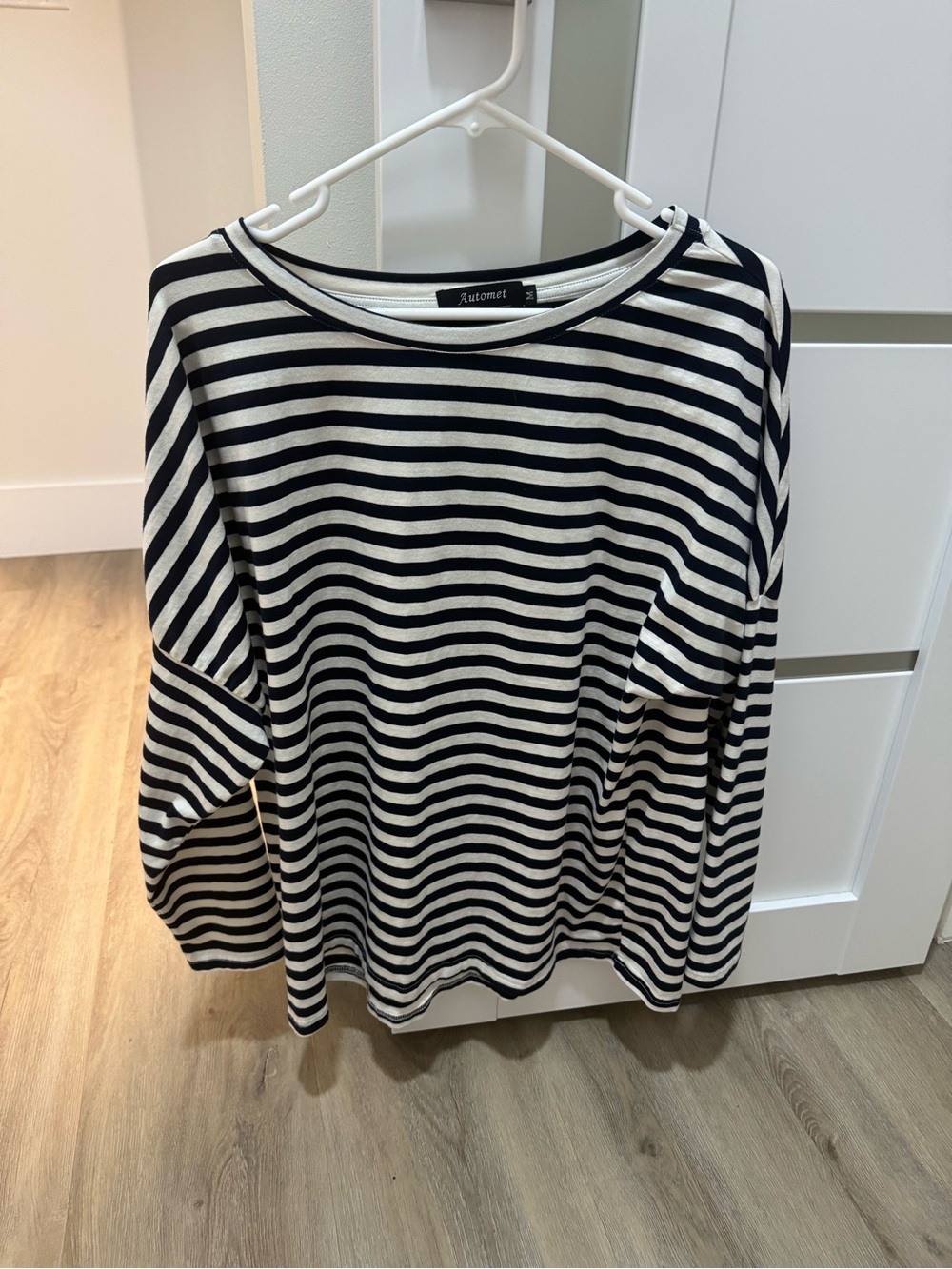 Classic Striped Long Sleeve Shirt – Women’s